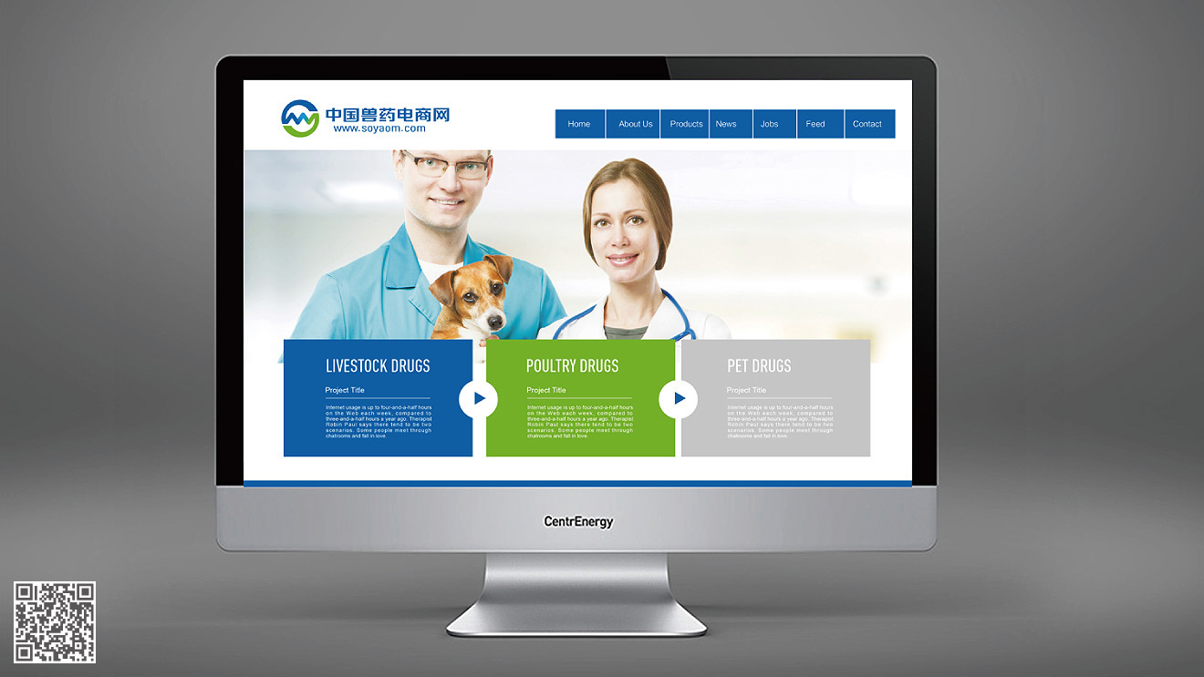 中國(guó)獸藥電商網(wǎng)品牌設(shè)計(jì)