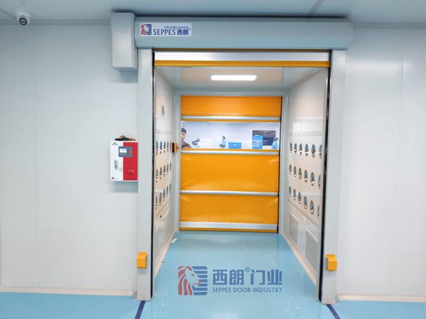 潔凈車間風淋室快速門縮略圖